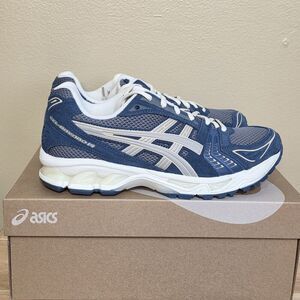 ASICS Gel-Kayano 14 Dark Pewter/Seal Grey 1201A161-029 Men's Size 7 Women's 8.5